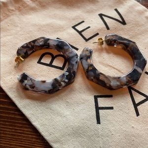 Madewell hoop earrings